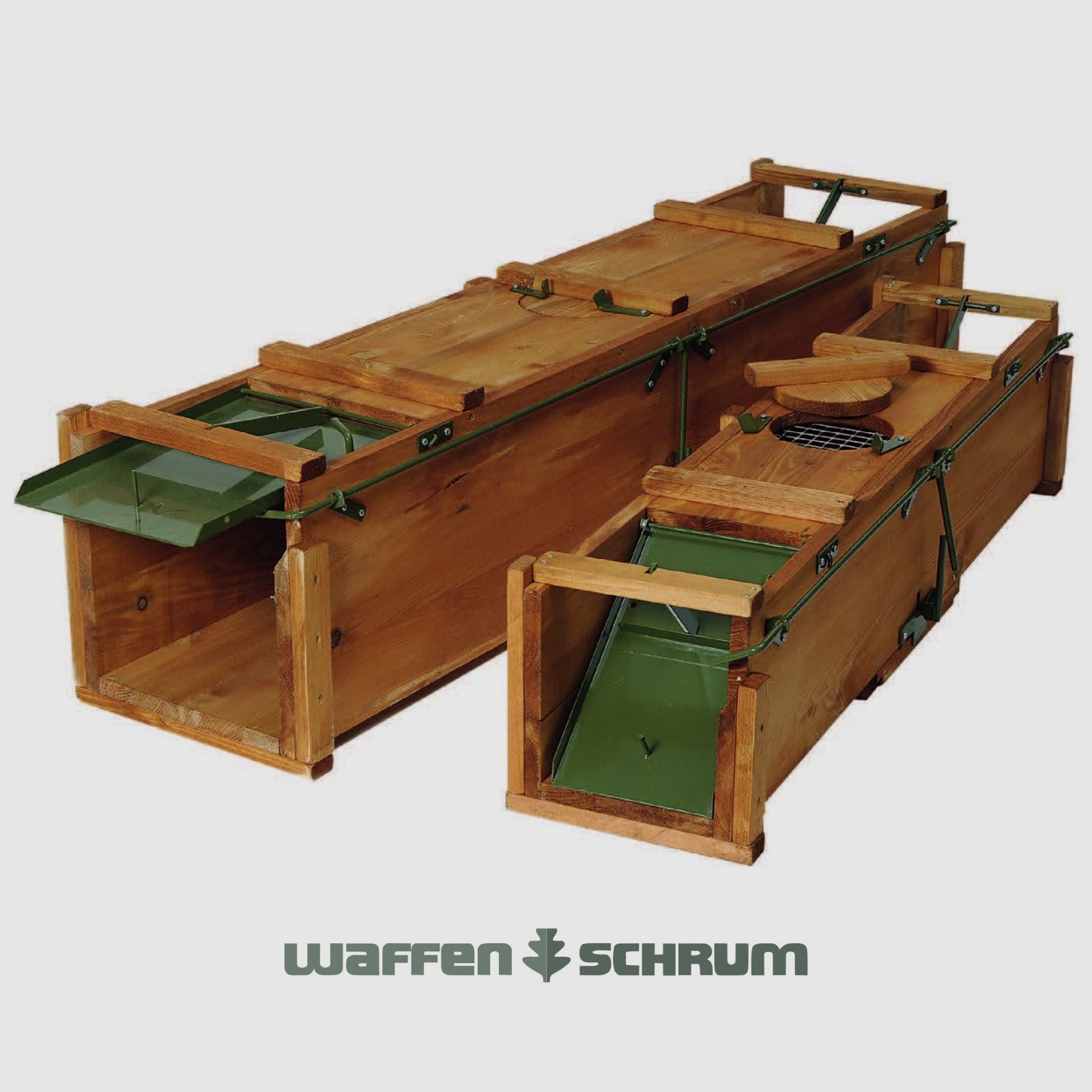 DAUTH distribution wooden box live trap 23 116cm