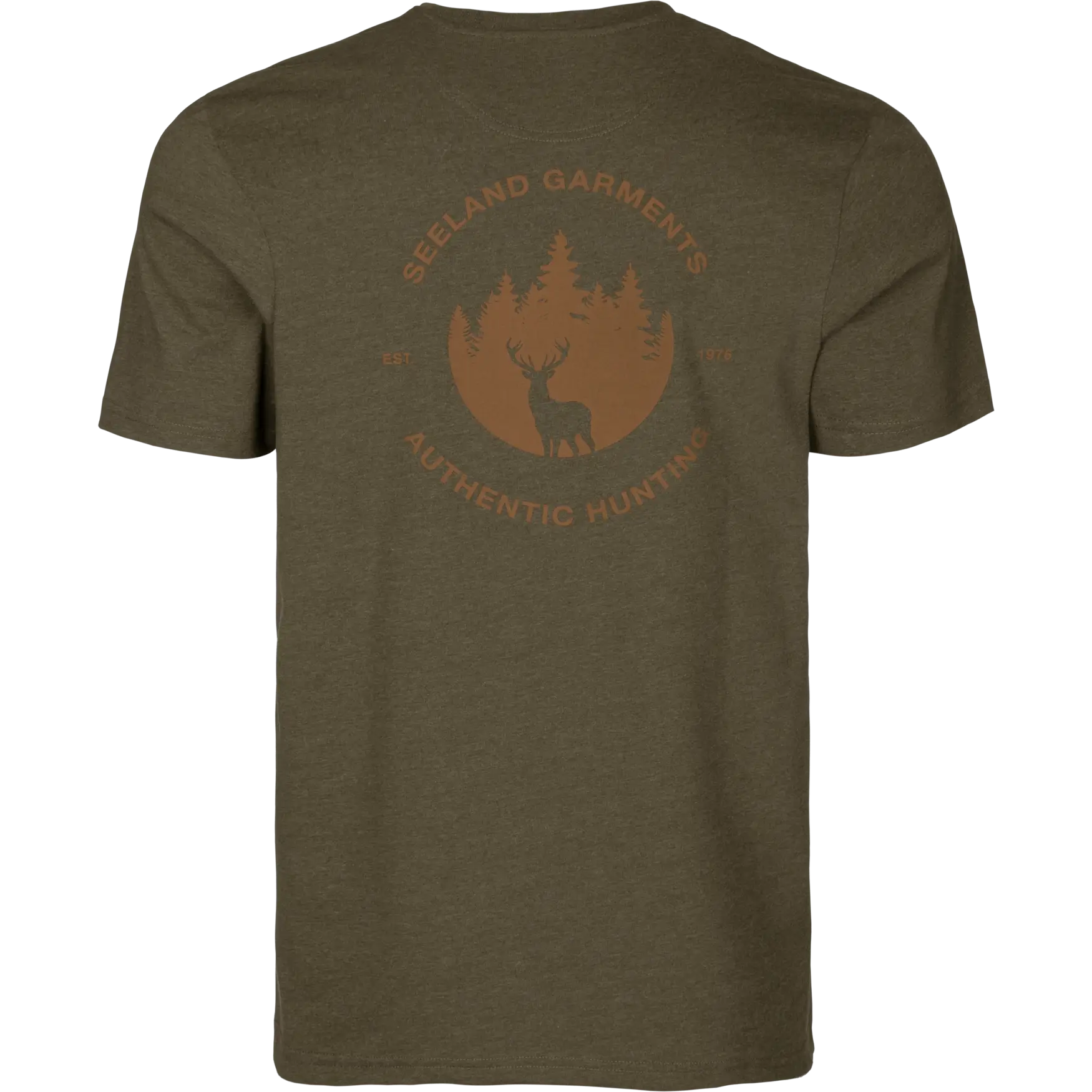 Seeland T-Shirt Saker (Pine Green Melange), image 2 of 4