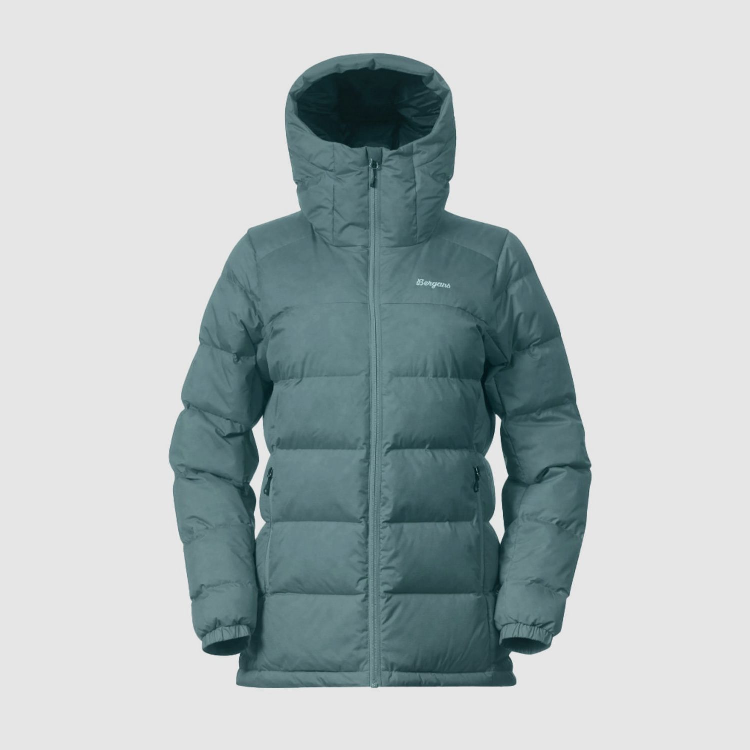 Bergans Chaqueta de Plumas Cálida Mujer Salvia Gris M