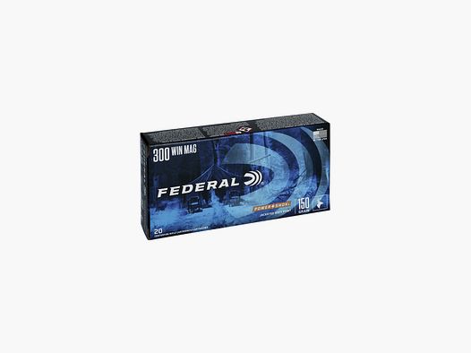 Munición metálica FEDERAL Power-Shok – 300 Win. Mag. – 150 grains – SP
