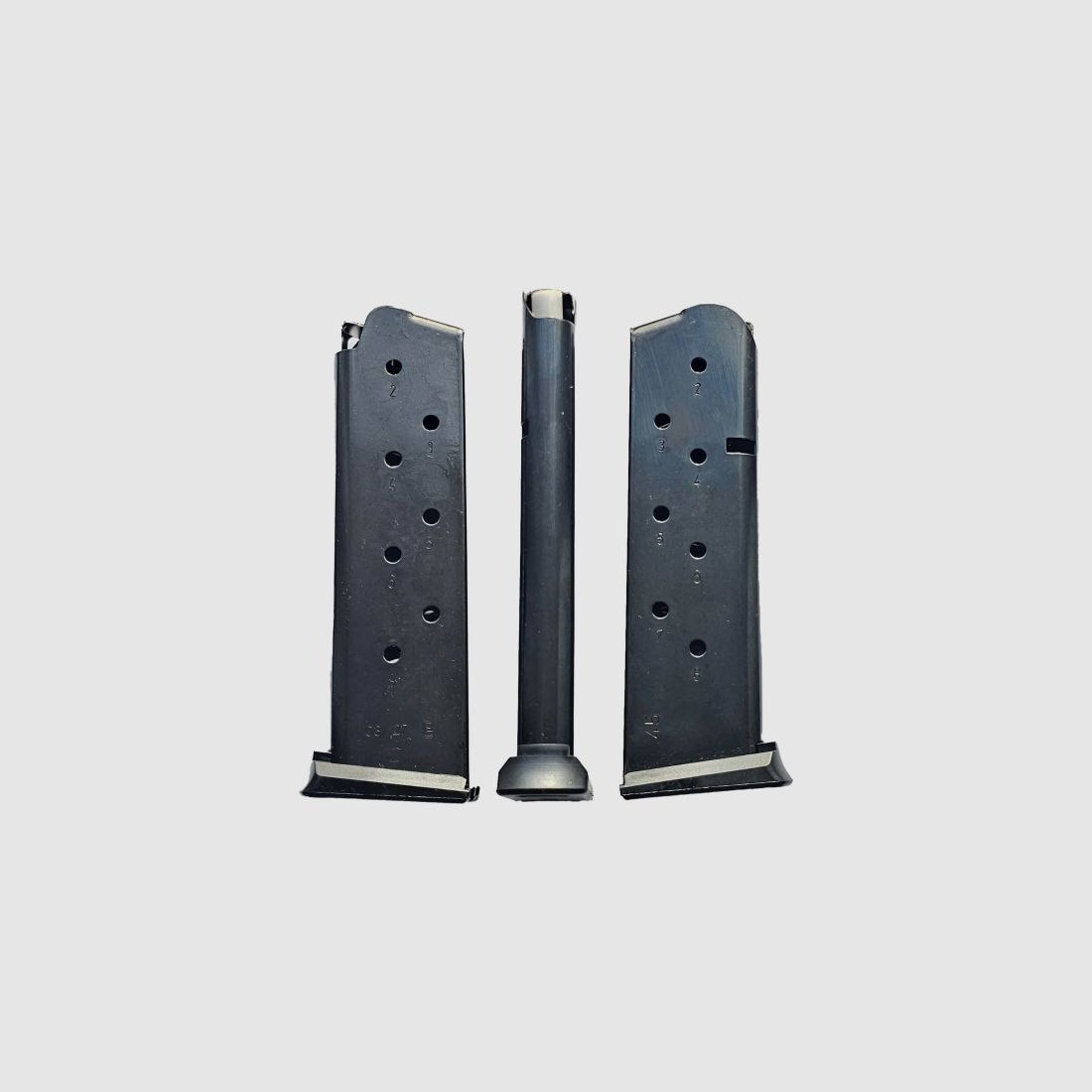 NEUWARE - ELANDER 1911 - 8 Schuss .45ACP / Stahl Magazin mit polymer Boden E-Lander 1911er -3er Set