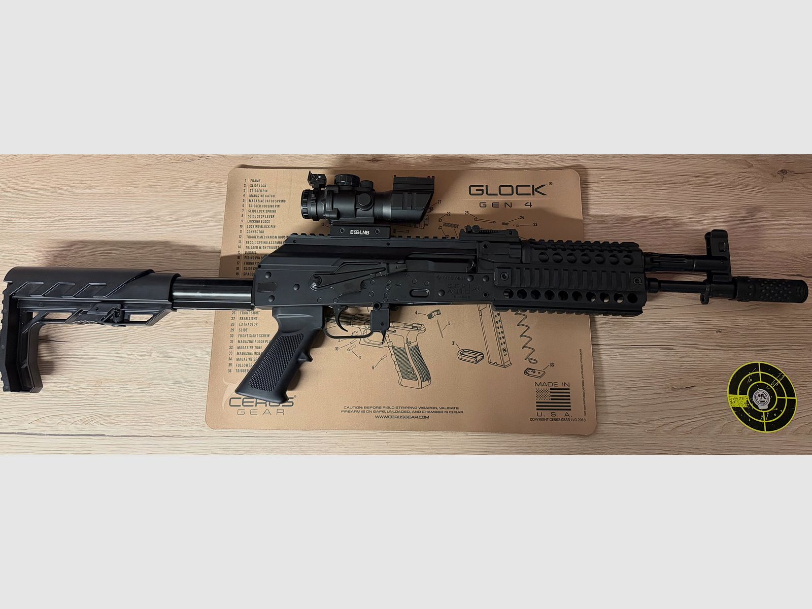 Crosman AK1 CO2 Luftgewehr 4,5 BB