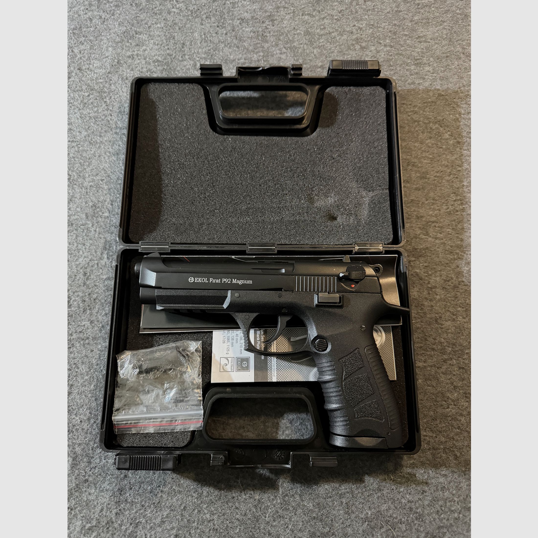 Ekol Firat P92 Schwarz (NEU) - Inklusive Versand