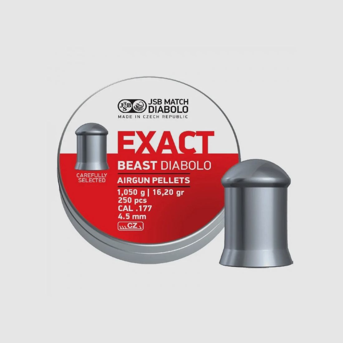 JSB DIABOLO EXACT BEAST pellets 4.5 mm 250 pcs