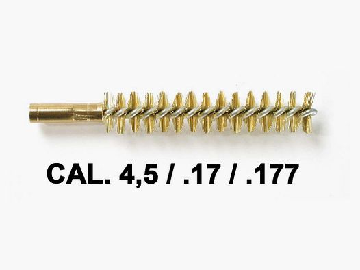 Ecouvillons laiton calibre .4,5 / .17 - Vendu à l'unité