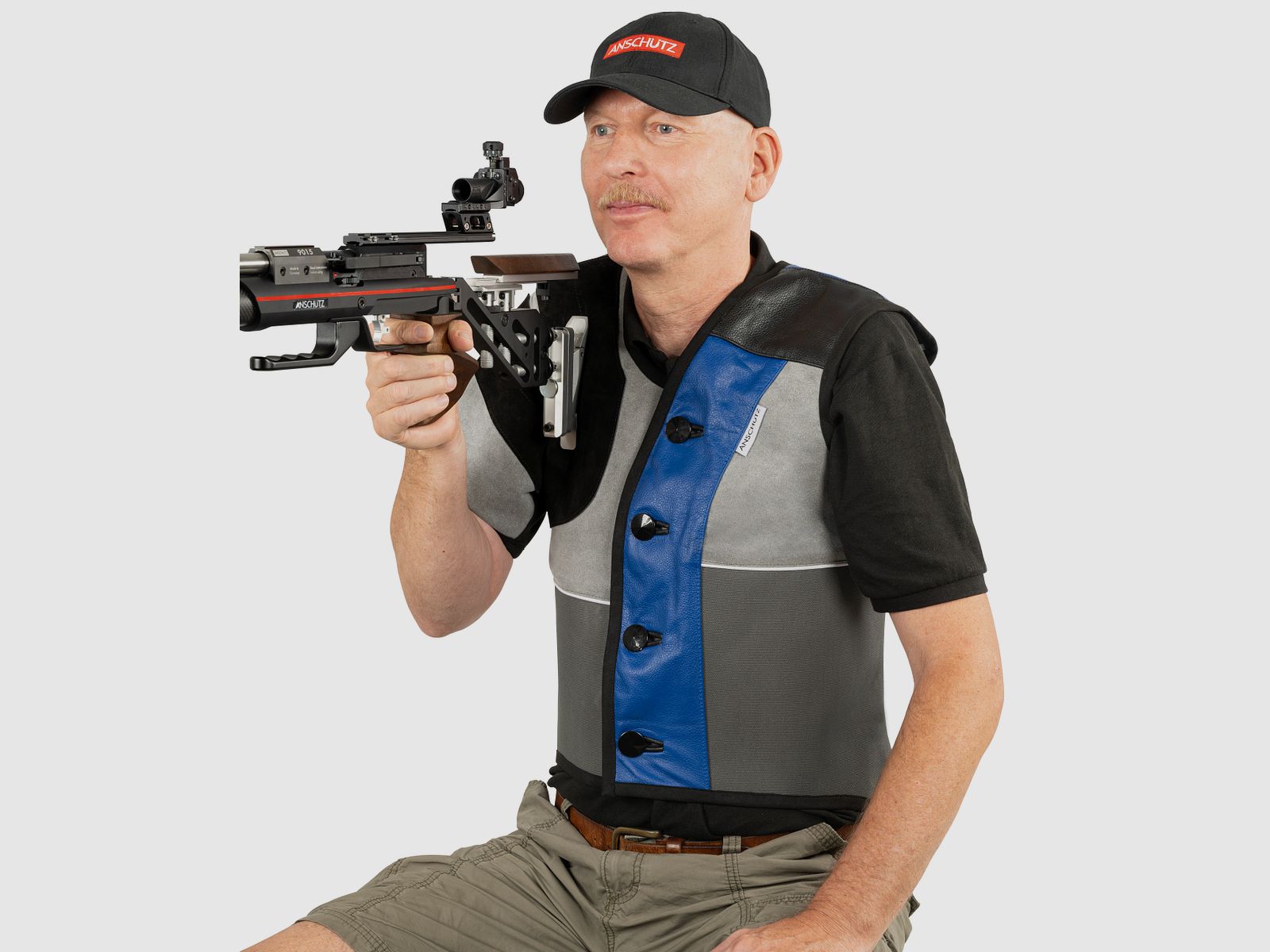 Schiessjacke Champion Auflage sitzend