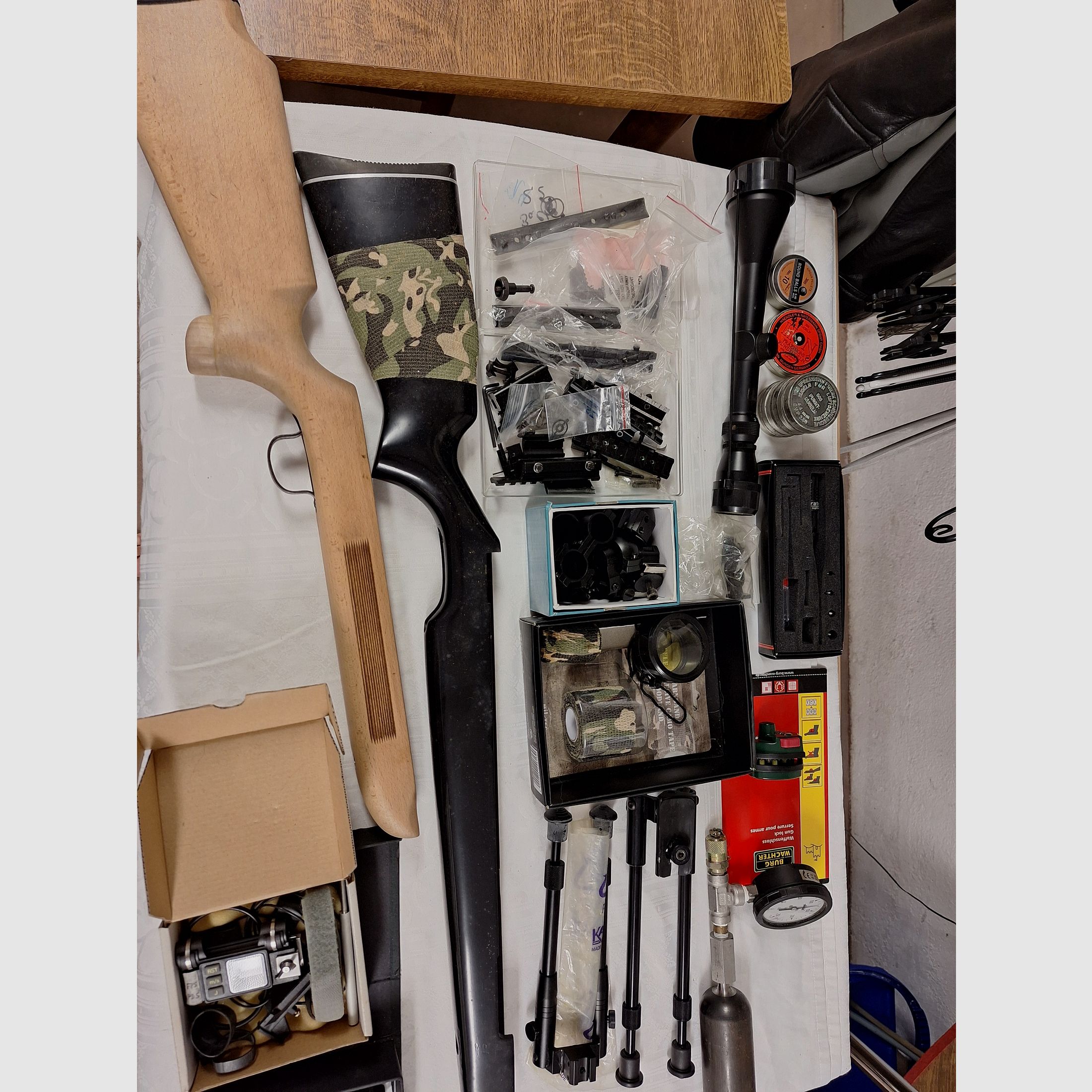 Ersatzteilkonvolut Luftgewehr 
