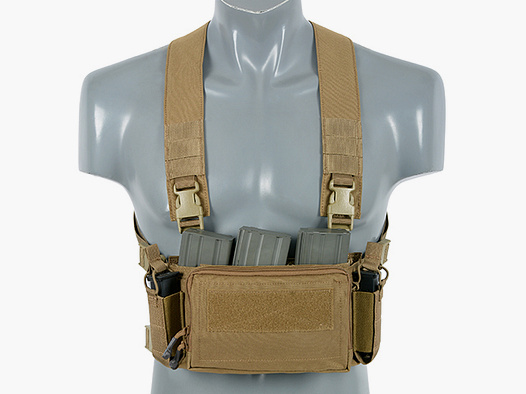 Micro Multi-Mission Chest Rig - Coyote Brown [EM]