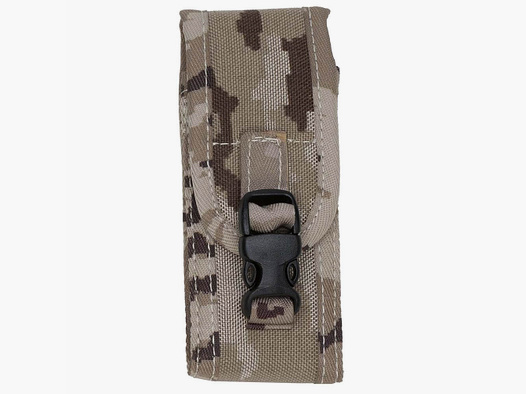Corduraetui sand/camo 11-13 quer/längs Messer-Etui / Gürteltasche