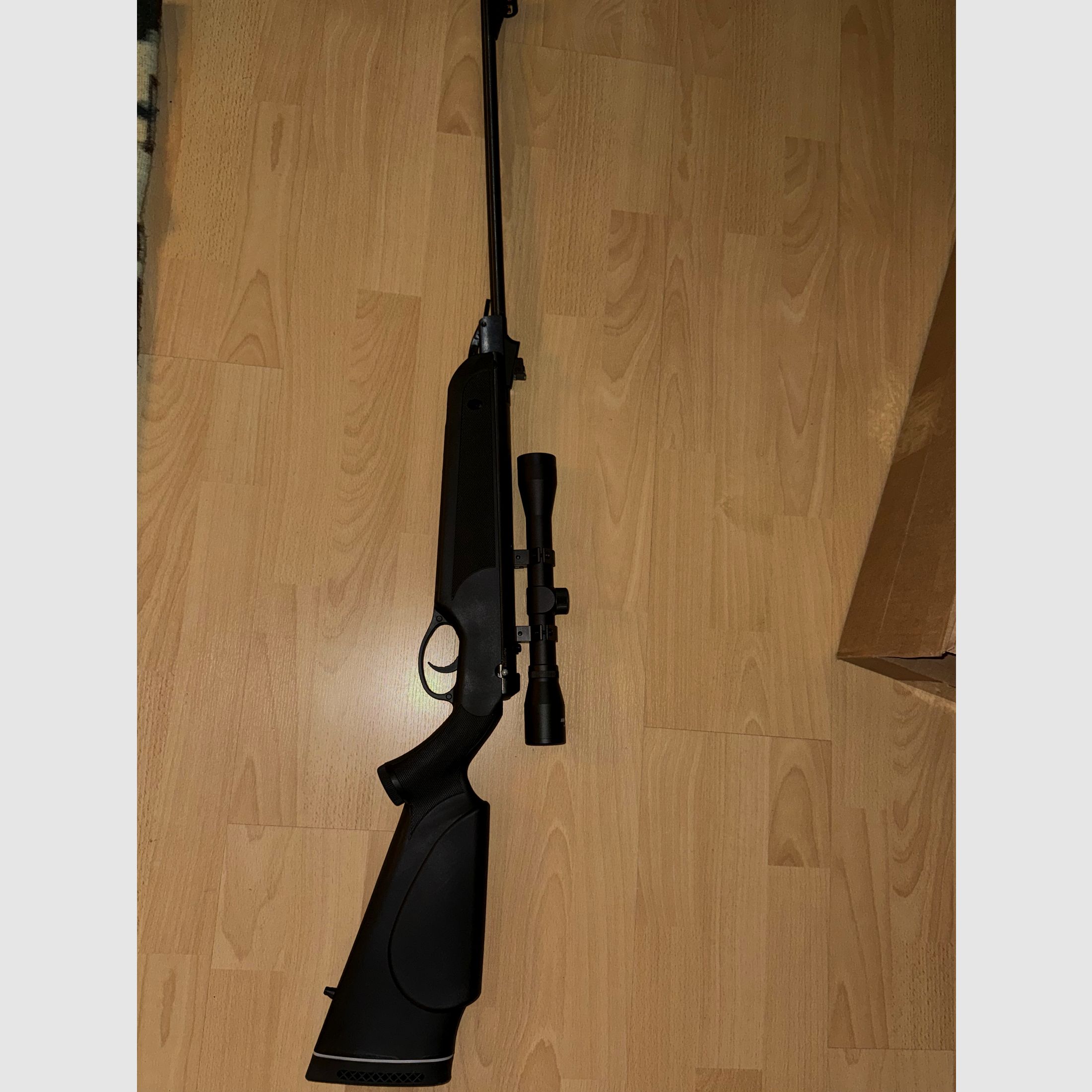 Magnum Schrecksch. Cal. 9mm P.A.K. titan + Hämmerli Black Force 400 Combo carabine à air