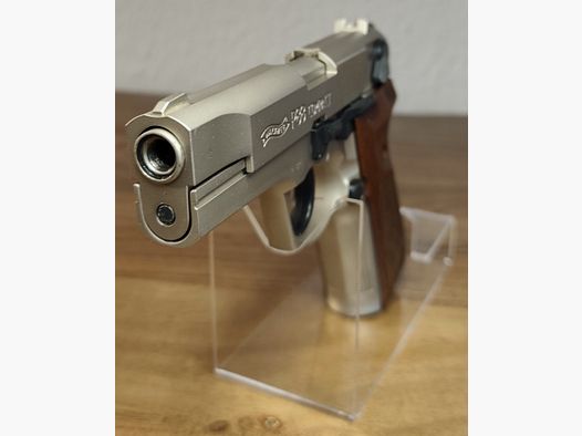 Walther P 88 Compact PTB 764 Nickel caliber 9mm blank P.A.K very good condition