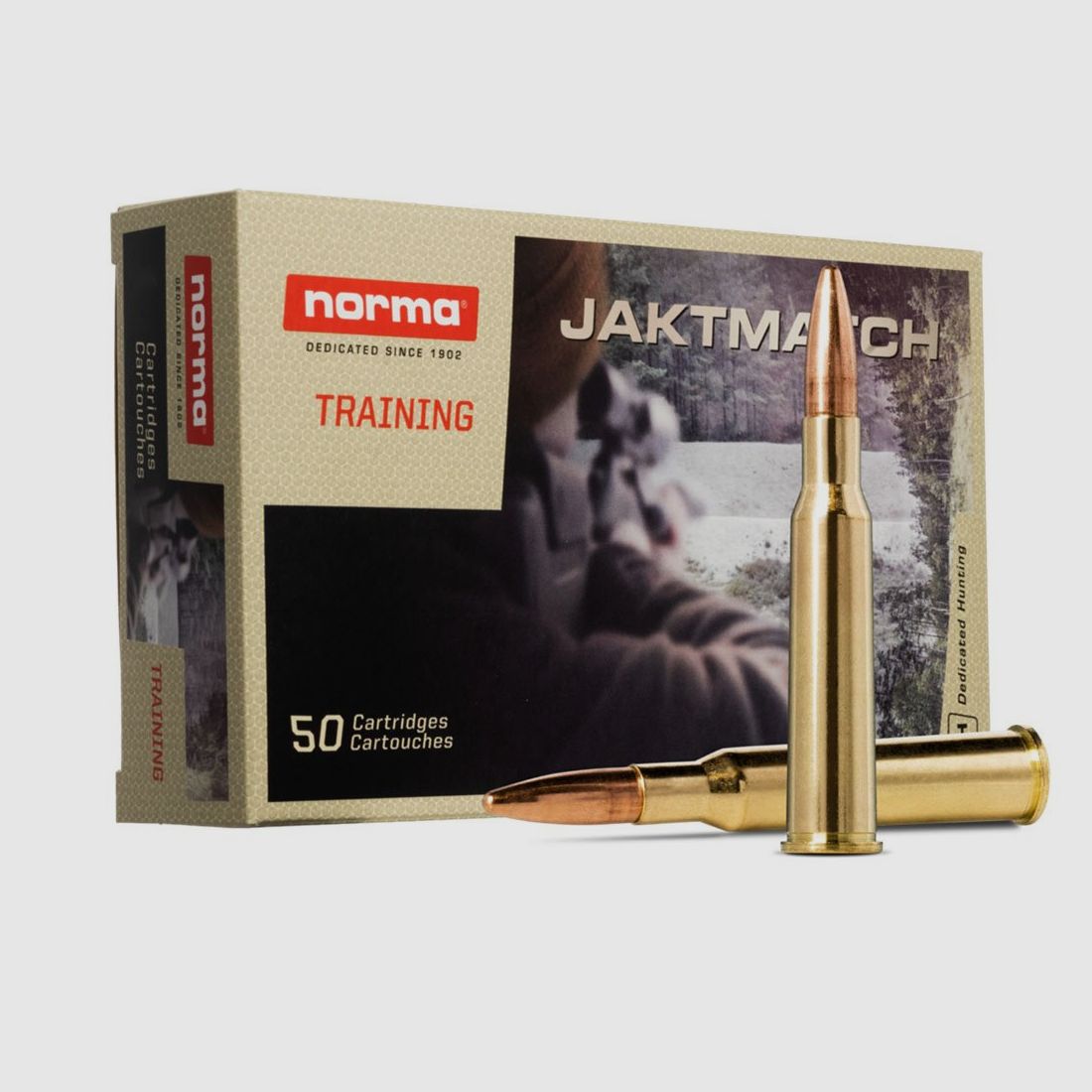 Norma Jakt Match FMJ Patronen - Kal.300 Win, Bild 1 von 3