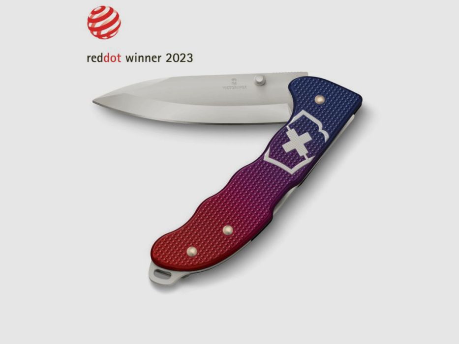 Victorinox Evoke Alox rood-blauw, afbeelding 3 van 4