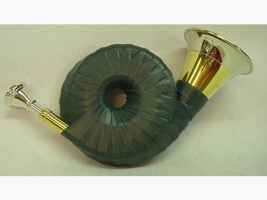 Cuerno de caza de bolsillo - Recubrimiento de cuero sintético