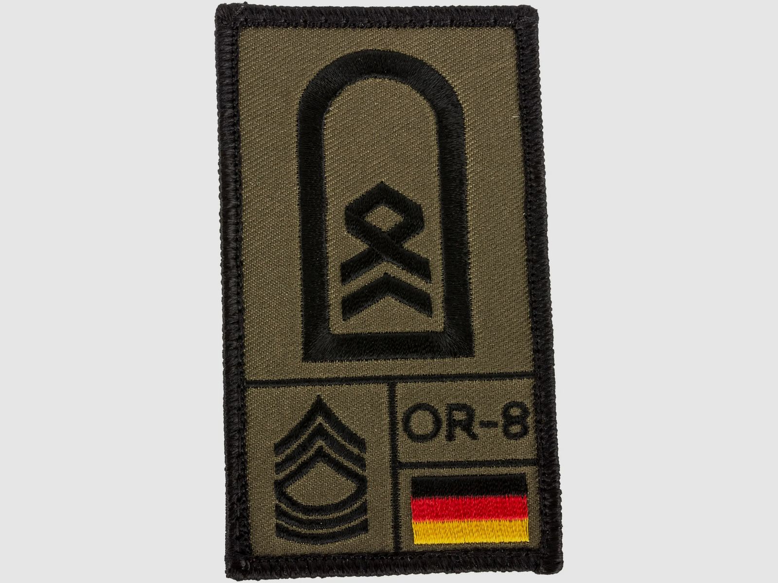 Café Viereck Café Viereck Rank Patch Stabsfeldwebel oliv