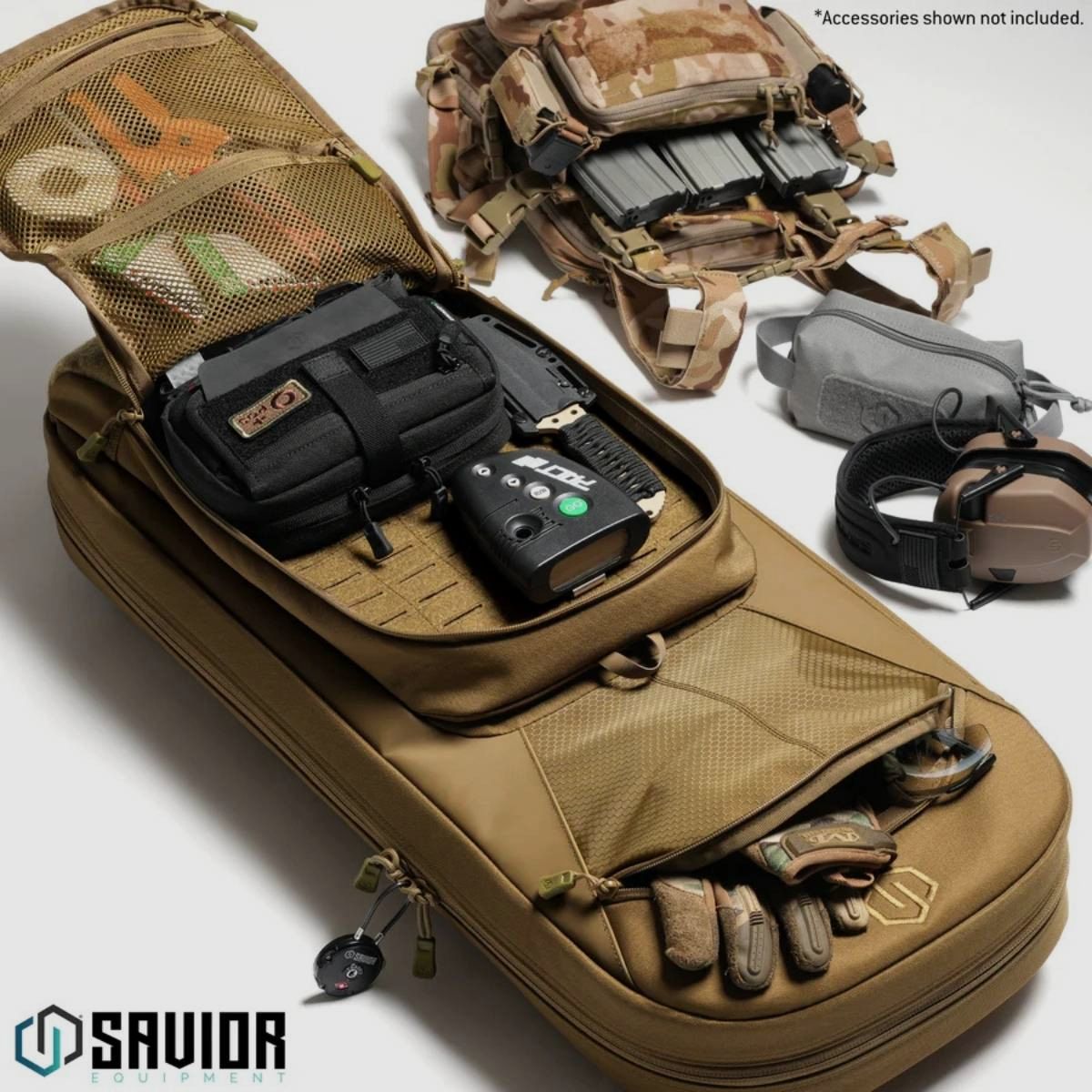 Savior - Single Rifle Bag - Specialist Series Covert - 38" - Tan - RB-SGSPORT38-WS-TN, image 3 of 5