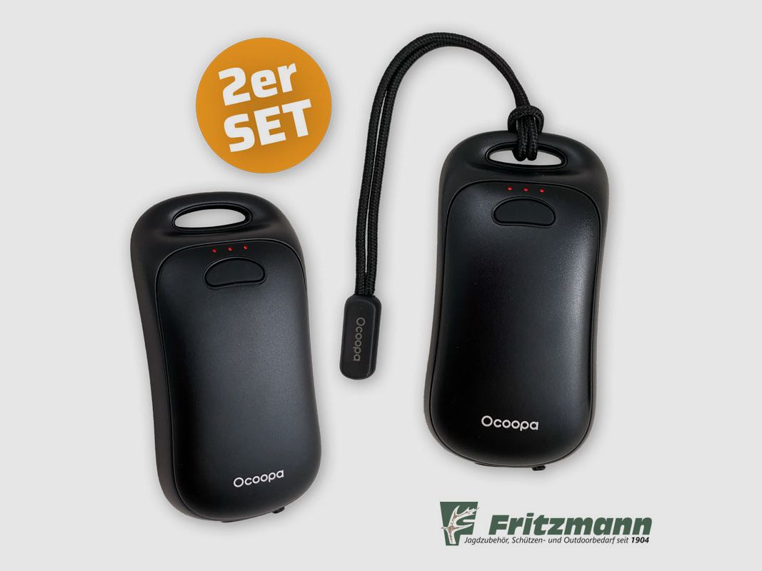 FRITZMANN Winterartikel Elektronischer Handwärmer 2er-Pack