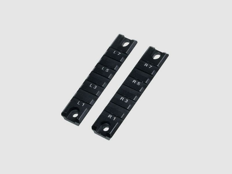 Juego de rieles Picatinny UTG de 2 piezas para modelos G36, corto