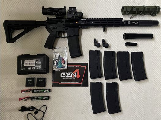 Lancer Tactical Predator 10" Gen4 + accessoires