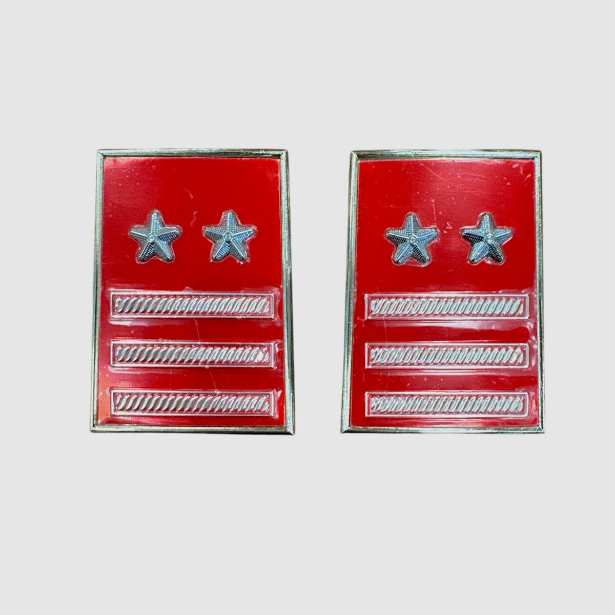 ARMY – PAIR OF METAL RANKS FIRST LIEUTENANT SPECIAL QUALIFICATION