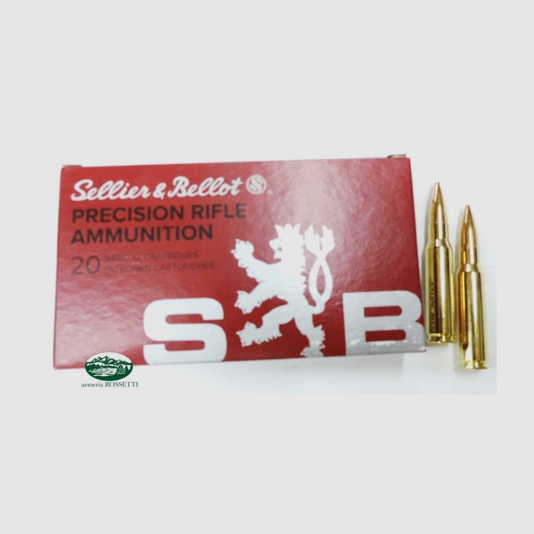 SELLIER & BELLOT Munition Kal. .308 Win Match HPBT 168 gr. 2880