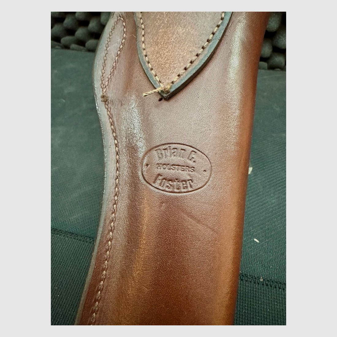 Brian C. Foster, holster à dégainage rapide, holster de ceinture, 357Mag, 6 pouces, GAUCHE