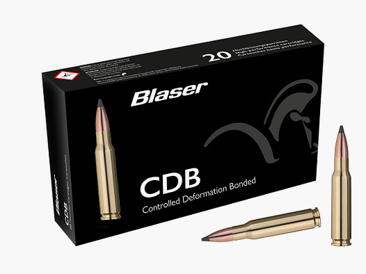 BLASER CDB .300 Win. Mag. (10,7 g · 165 gr · BC = 0,384) – Zuverlässige Wirkung bis 300 Meter