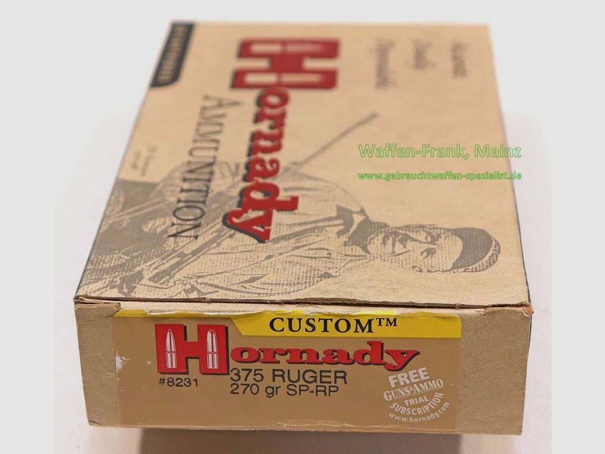 Hornady / USA Rifle Cartridges/ Custom .375 Ruger