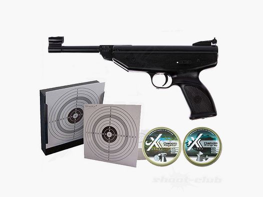 Weihrauch HW 70 pistola ad aria compressa 4,5mm set di trappole per pallini
