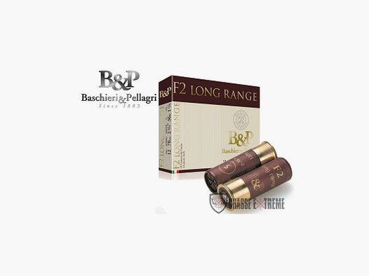 25 Cartouches B&P F2 Long Range 36 G Cal 12/70