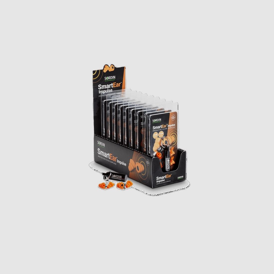 SORDIN Tapones Sordin Smart Ear Impulse Naranja (M/L)- Ud, imagen 1 de 4