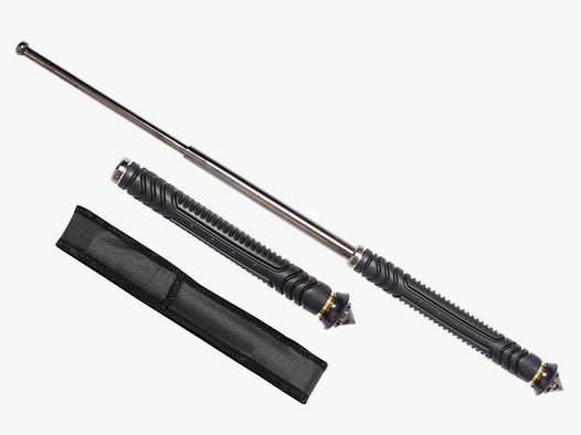 Pałka teleskopowa BSH 26'' Titanium Black ze zbijakiem