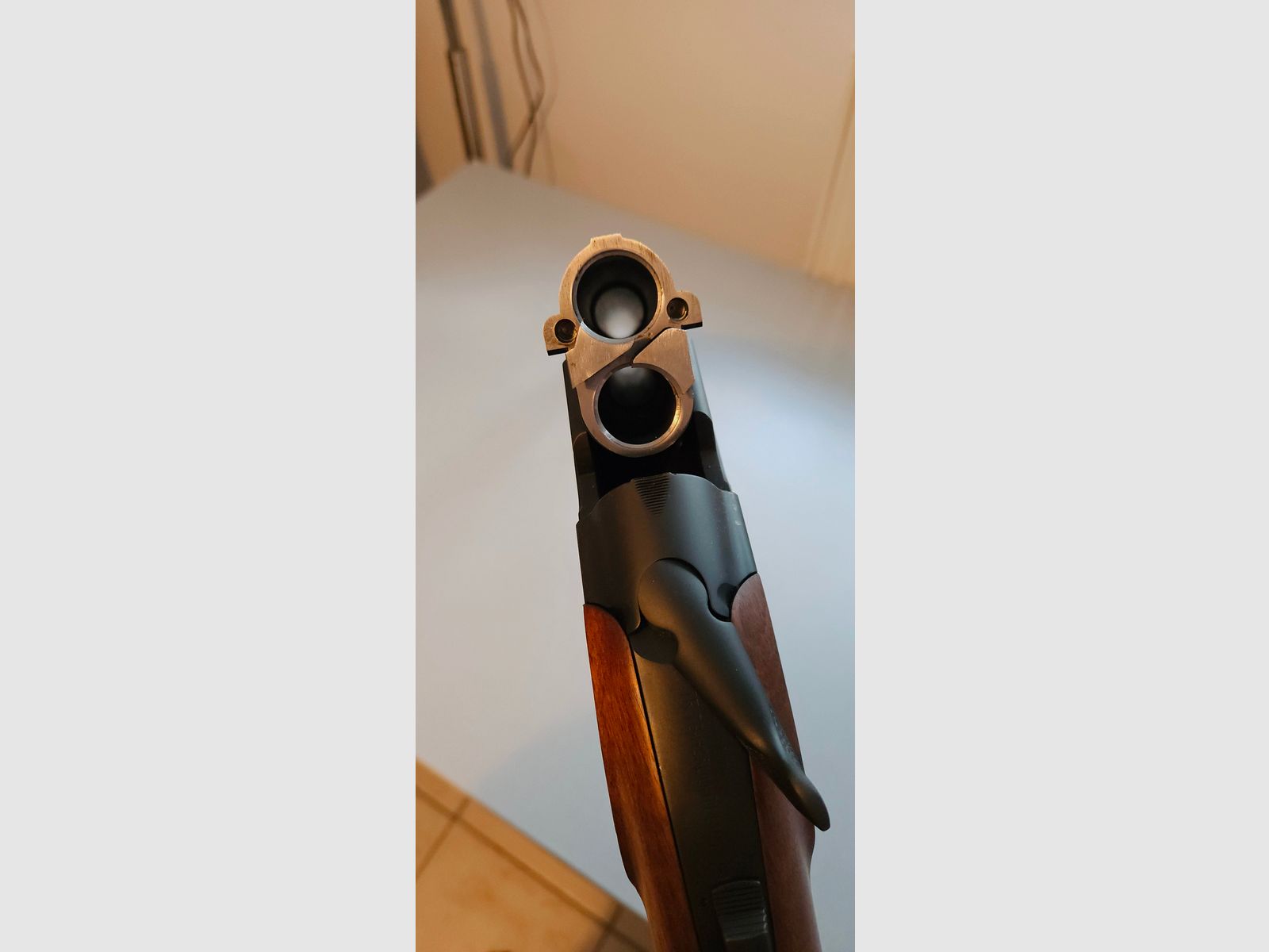 Double-barreled shotgun Brenner BF18 in caliber 12/76 and a barrel length of 71cm