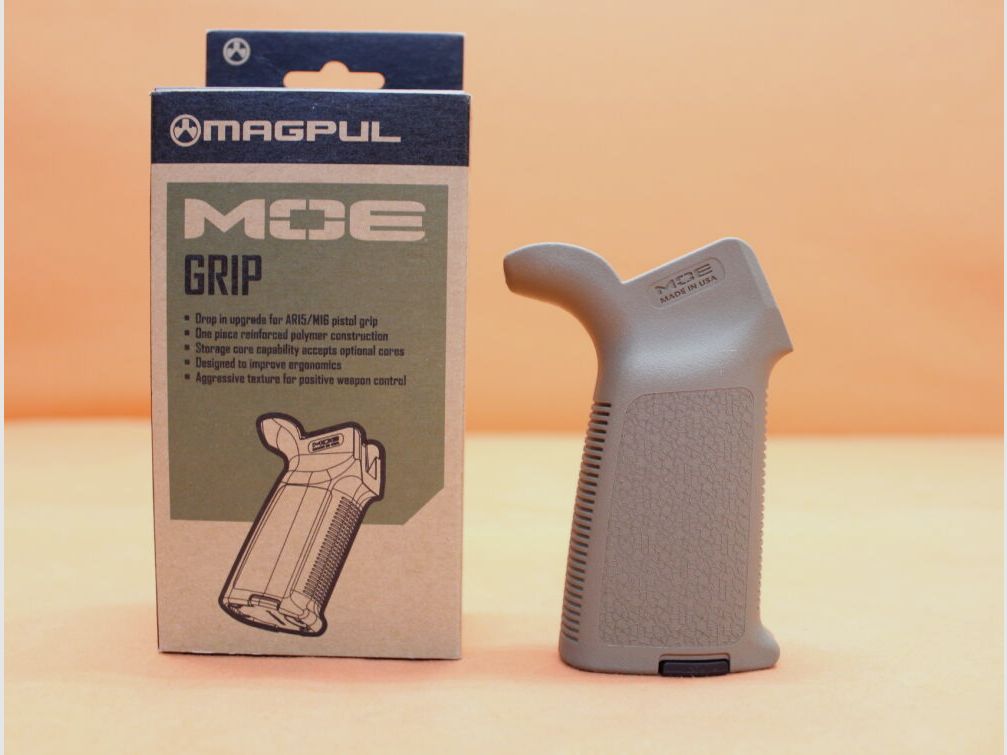 Magpul AR-15: Pistol Grip Magpul MOE (MAG415-FDE) Polymer Flat Dark Earth