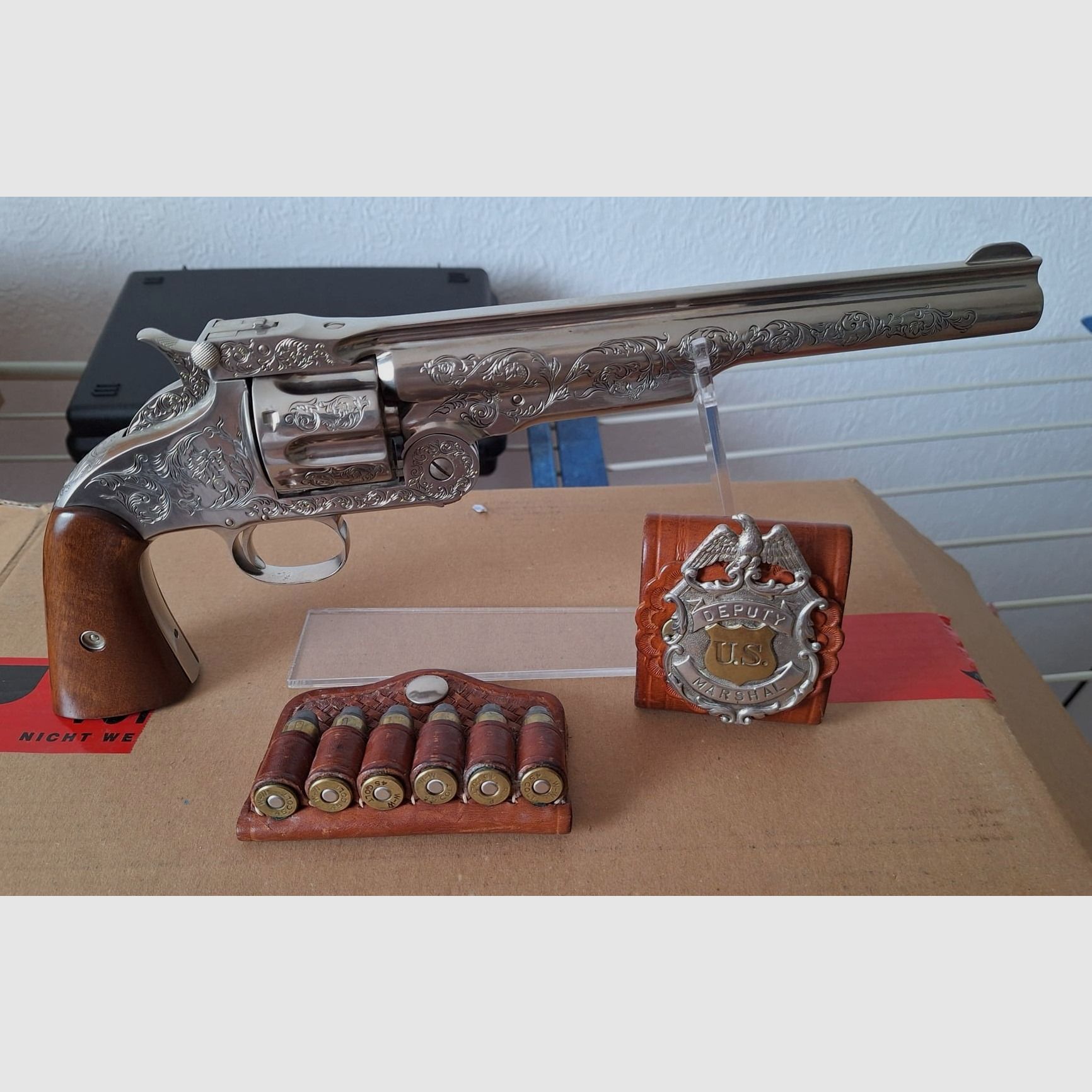 Western-Revolver-graviert