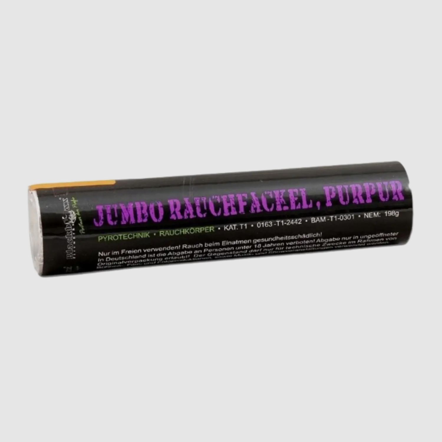Jumbo torche fumigène pourpre 100s.