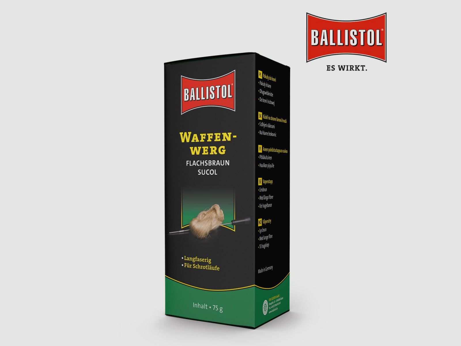 SUCOL Waffenwerg Hanf 75g