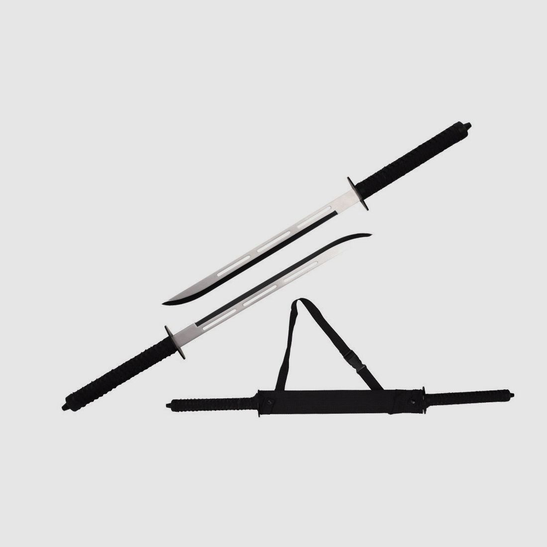 Ninja Schwerter Two in One mit Scheide