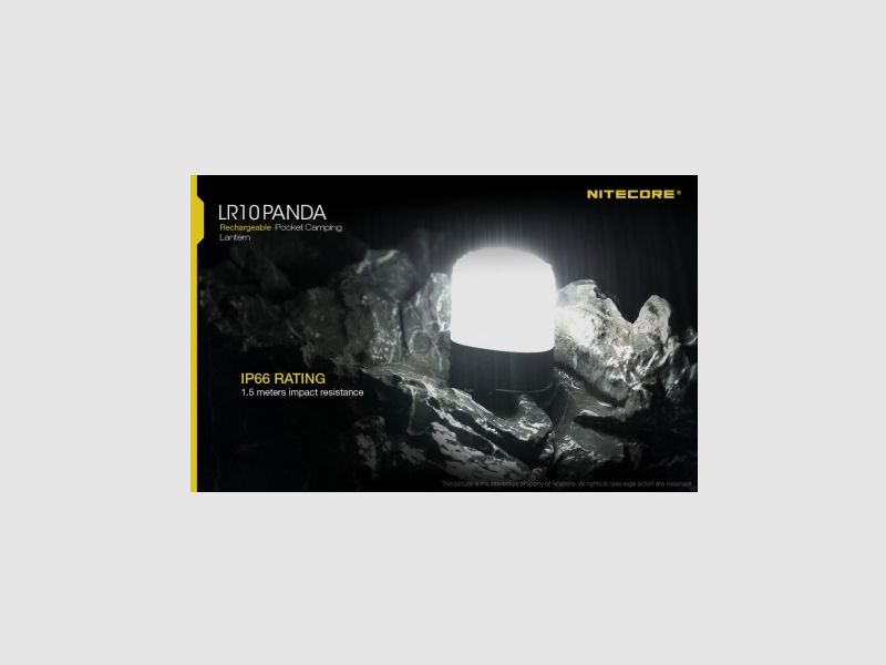 Nitecore LR10 Panda Taschenlampe 250 Lumen, Bild 20 von 22