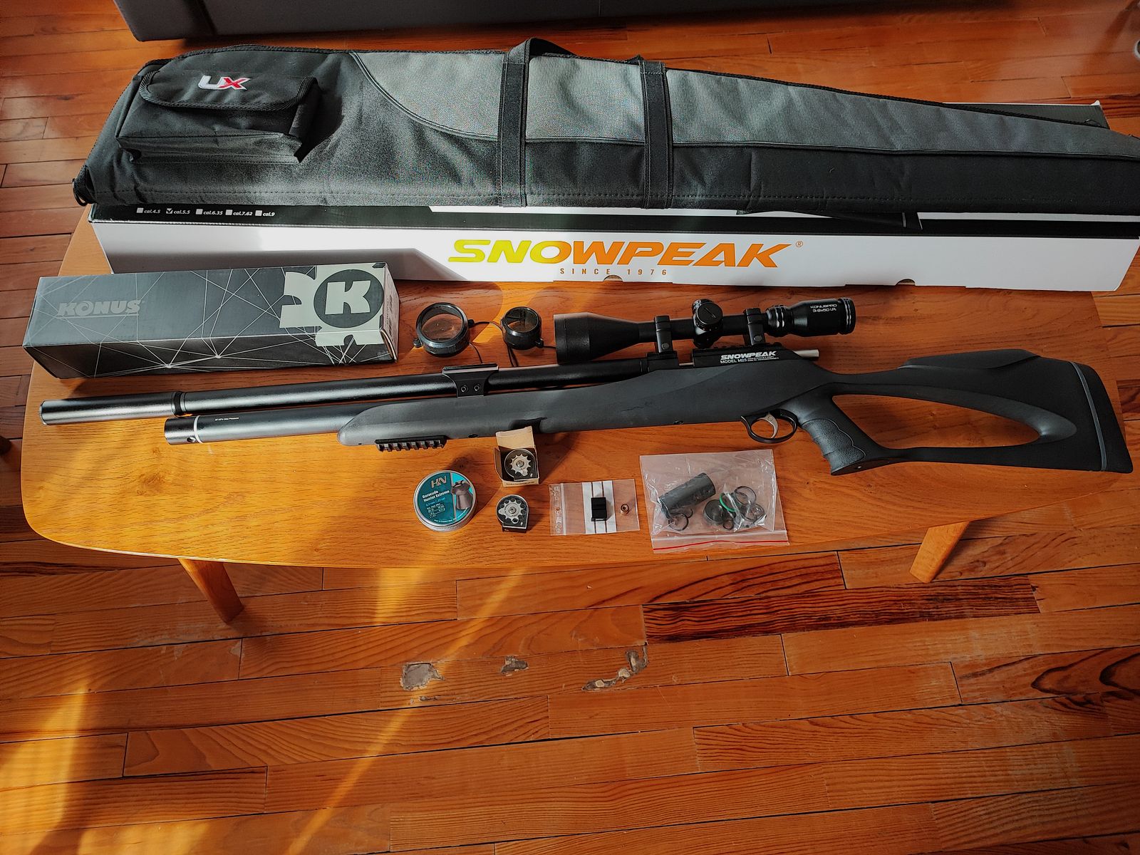 Carabine Snowpeak M25 PCP 19,9 Joule Kal. 5,5mm