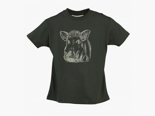 Hubertus Kinder T-Shirt Keilerkopf