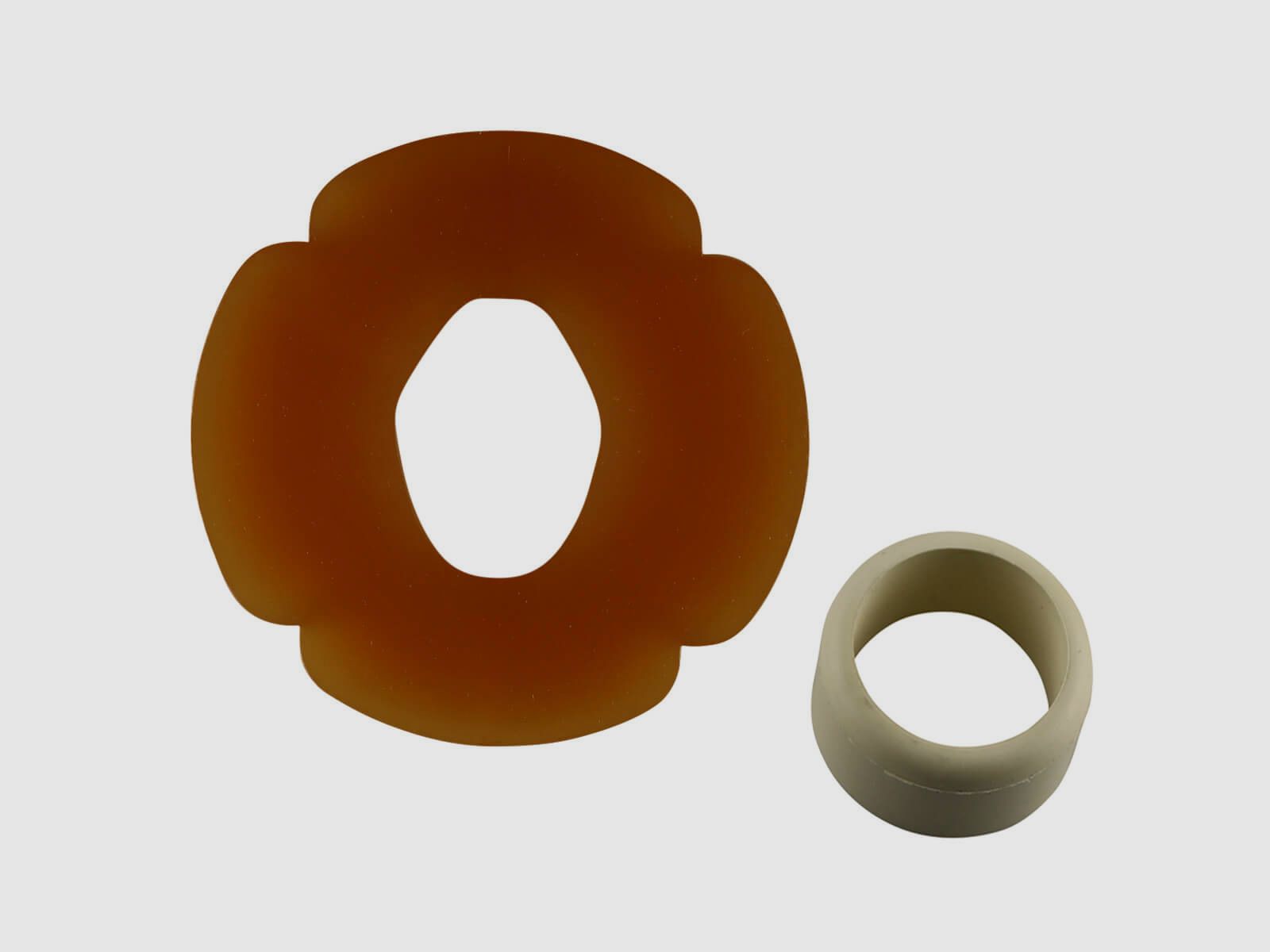 Bokken-Tsuba aus Kunststoff inkl. Tsubadome