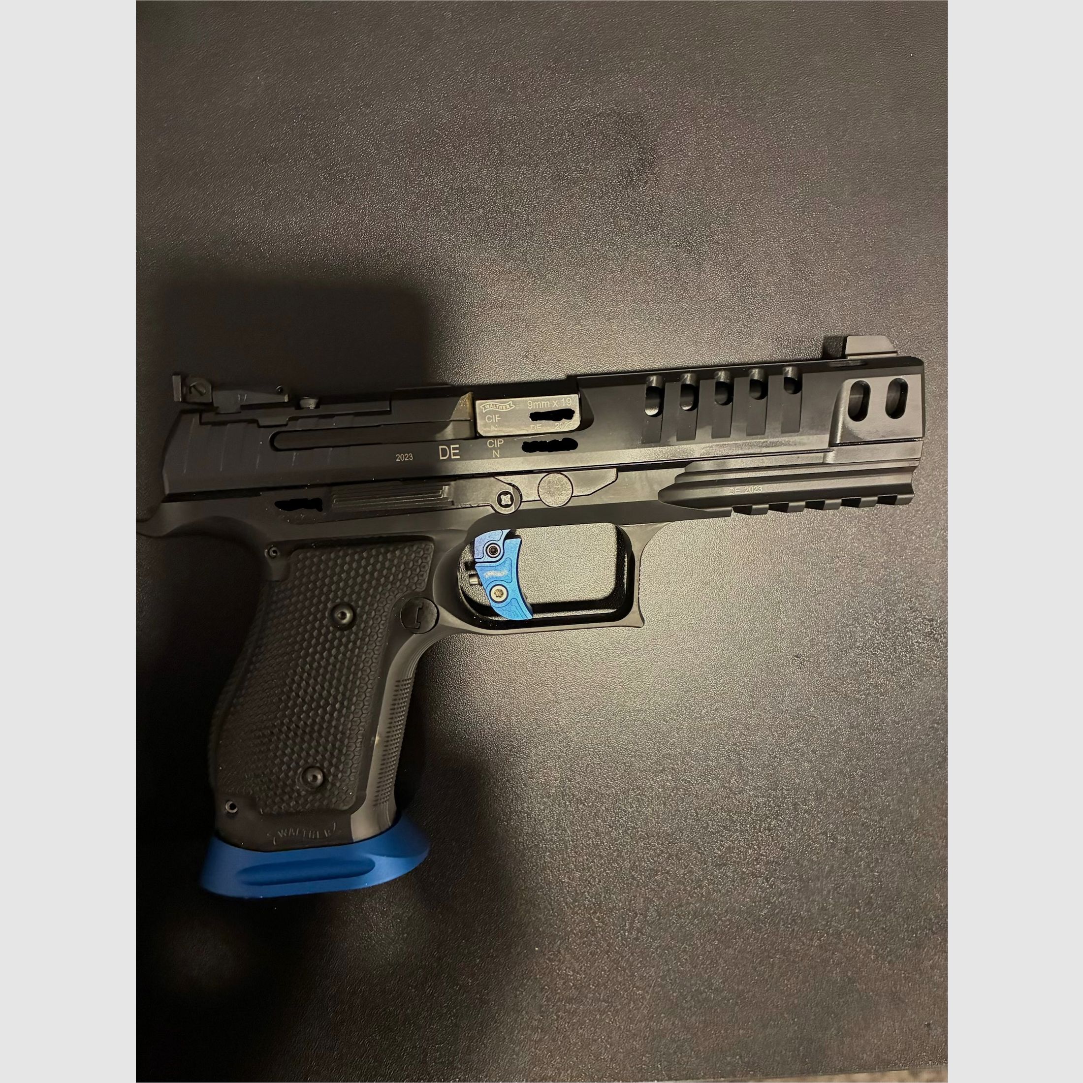 Walther Q5 SF Expert, cadre en acier 9mm Luger