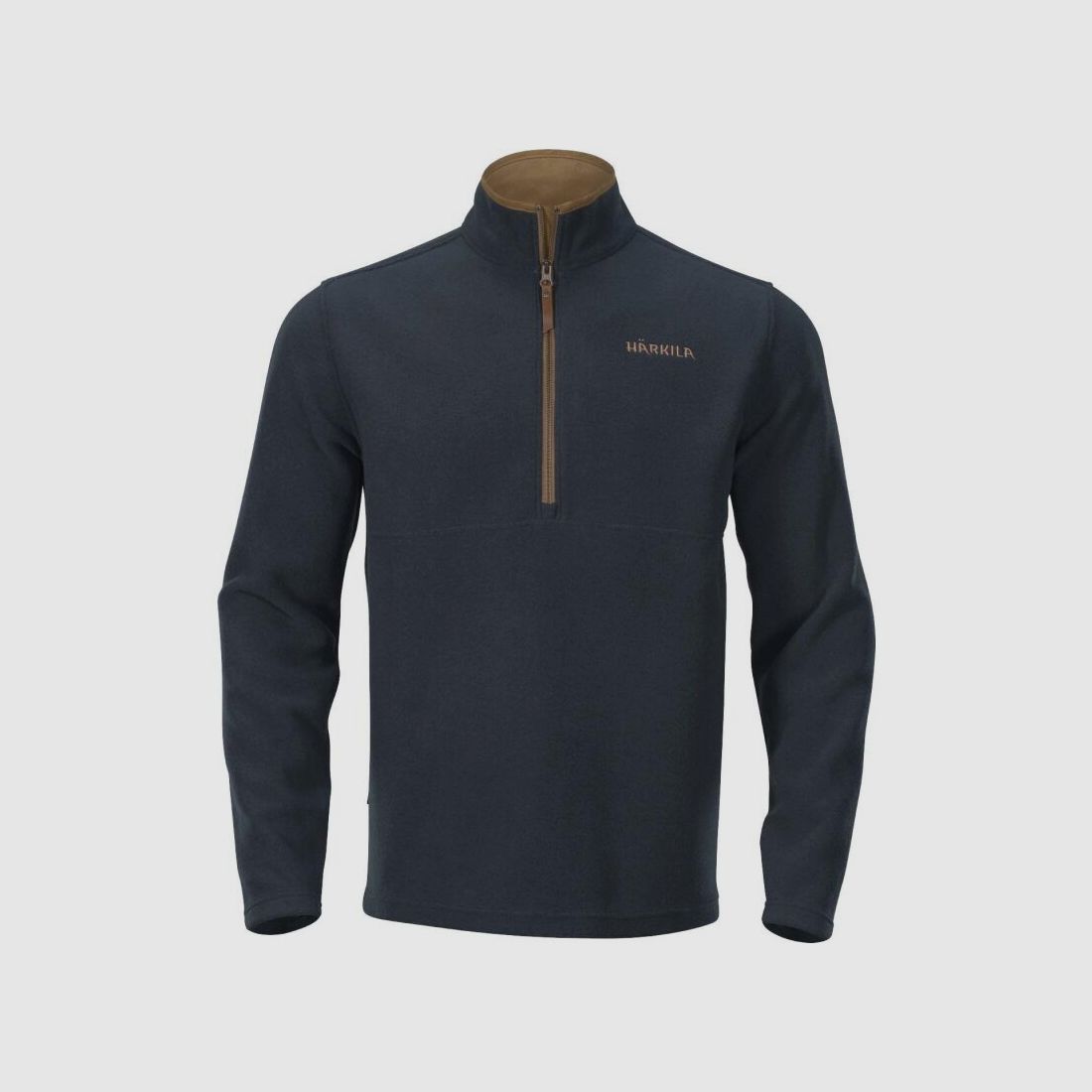 Härkila Herren Fleecepullover Sandhem Dark navy melange