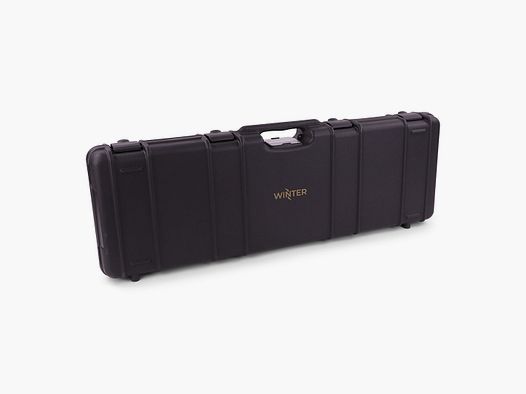 Housse de fusil d'hiver W10 103 cm pour 1 arme longue - plastique PP, 4 verrous push-pull, bosses (Nuit)