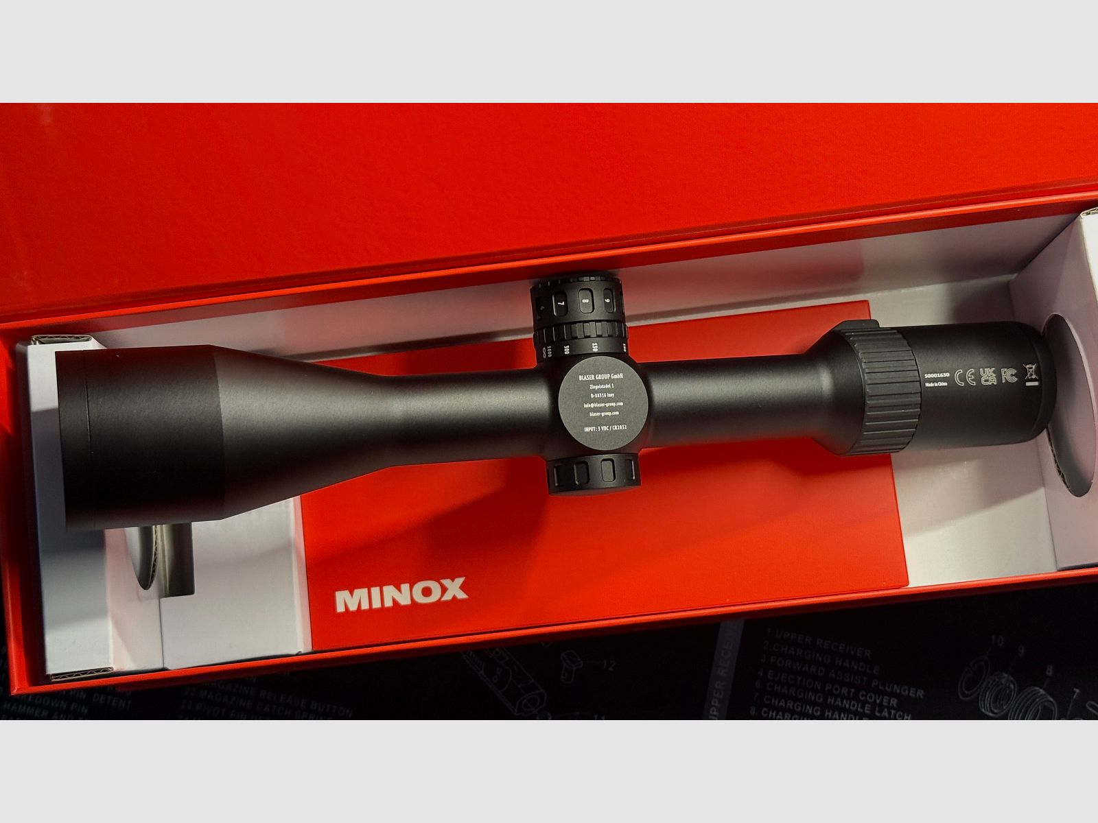 Minox Zielfernrohr RS-4 2,5-10x50 – Neu und unbenutzt