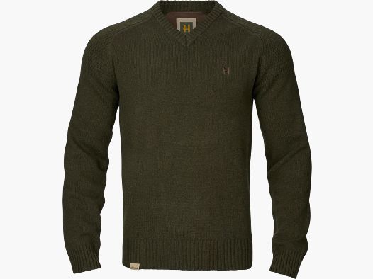 Härkila Vincent Merino V-Neck Sweater Herr Rosin M