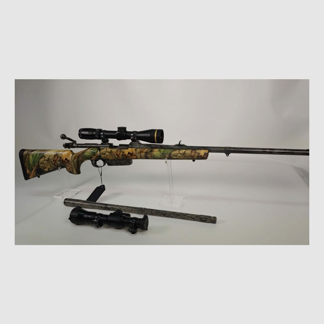 Steyr Mod. 98 z wymienną lufą, Leupold i Aimpoint