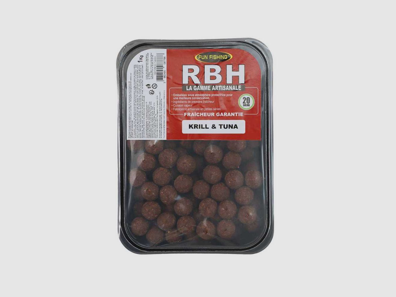Bouillette Fun Fishing RBH Krill und Thunfisch 20mm 1kg, Bild 1 von 2