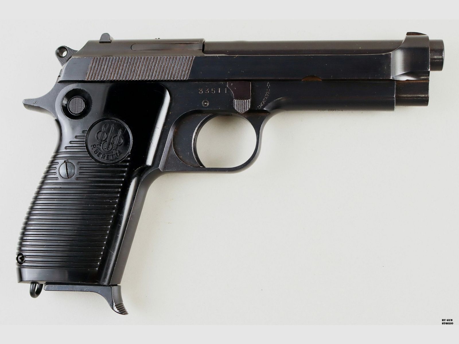 Pistola Beretta mod. 1951 cal. 9×19 para matr. 33511, immagine 3 di 13